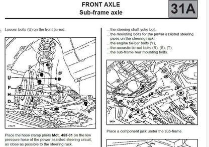 Renault Vel Satis 2001-2008 Service Workshop Manual