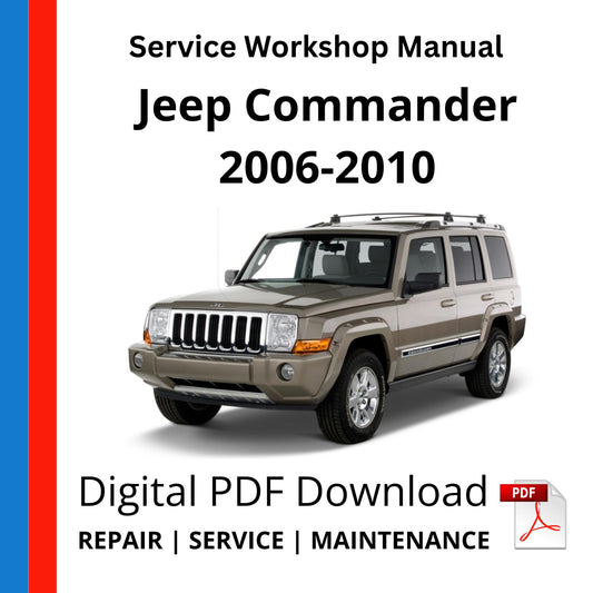 Jeep Commander XK 2006-2010 Service Workshop Manual