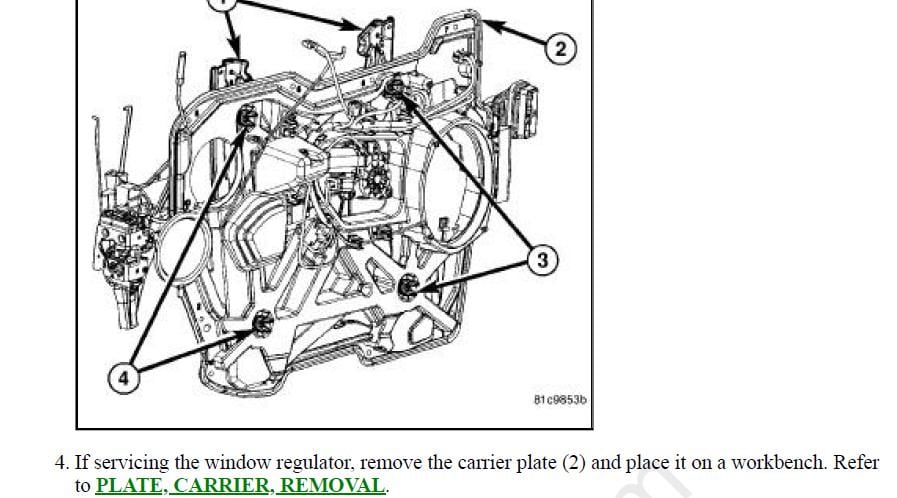 Dodge Caravan 2017-2020 Service Workshop Manual