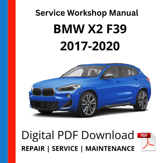 BMW X2 F39 2017-2020 Service Workshop Manual