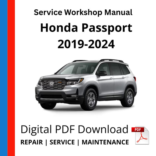 Honda Passport 2019-2024 Service Workshop Manual