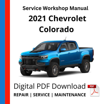 2021 Chevrolet Colorado Service Workshop Manual