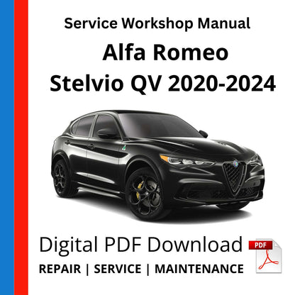 Alfa Romeo Stelvio QV 2020-2024 Service Workshop Manual