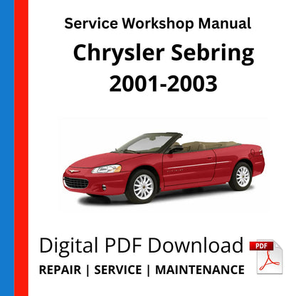 Chrysler Sebring 2001-2003 Service Workshop Manual