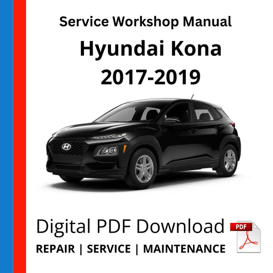 Hyundai Kona 2017-2019 Service Workshop Manual