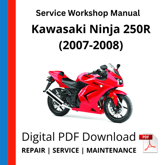 Kawasaki Ninja 250R (2007-2008) Service Workshop Manual