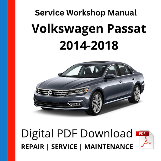 Volkswagen Passat 2014-2018 Service Workshop Manual
