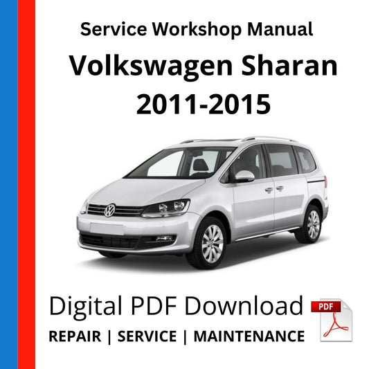 Volkswagen Sharan 2011-2015 Service Workshop Manual