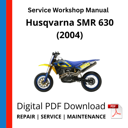 Husqvarna SMR 630 (2004) Service Workshop Manual