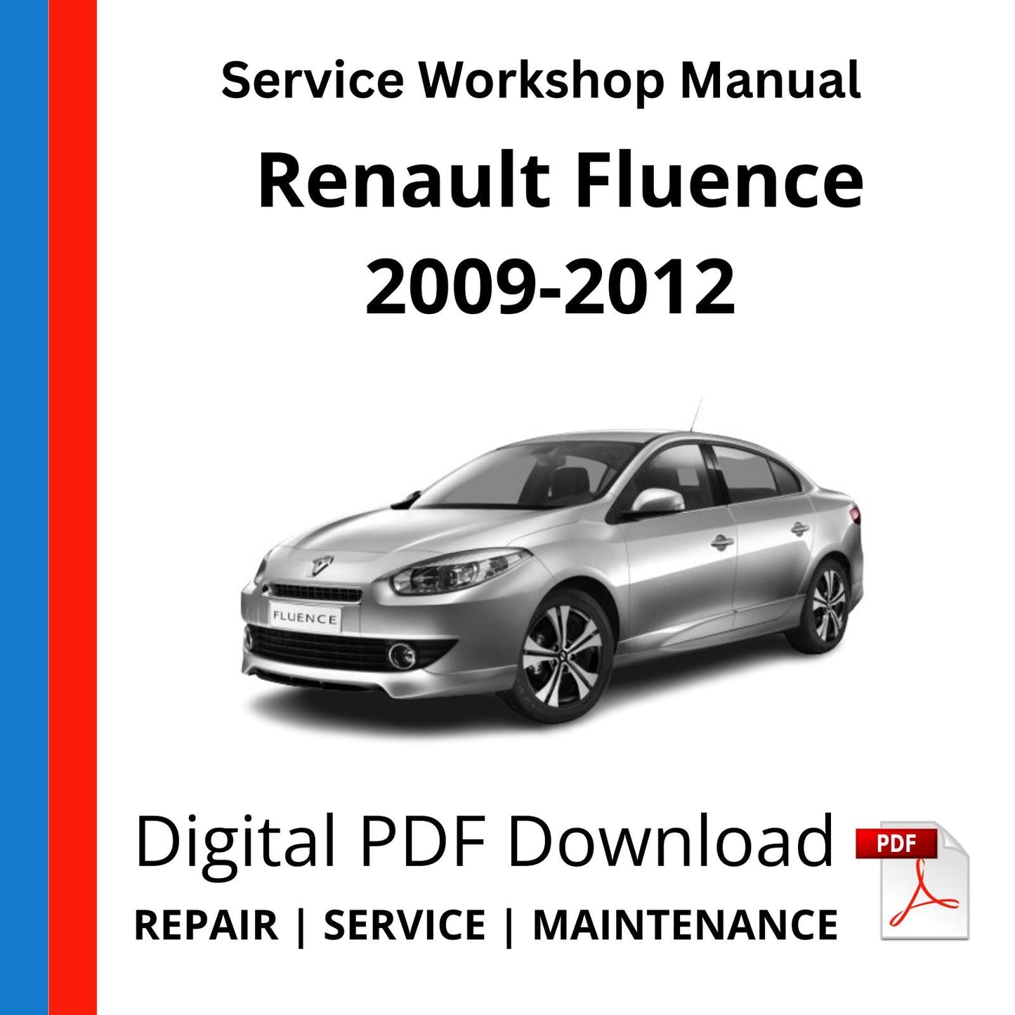 Renault Fluence 2009-2012 Service Workshop Manual