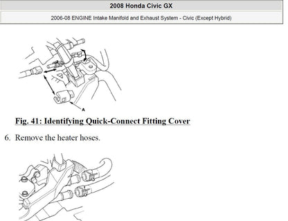 Honda Civic 2006-2009 Service Workshop Manual