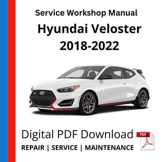 Hyundai Veloster 2018-2022 Service Workshop Manual