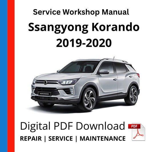 Ssangyong Korando 2019-2020 Service Workshop Manual
