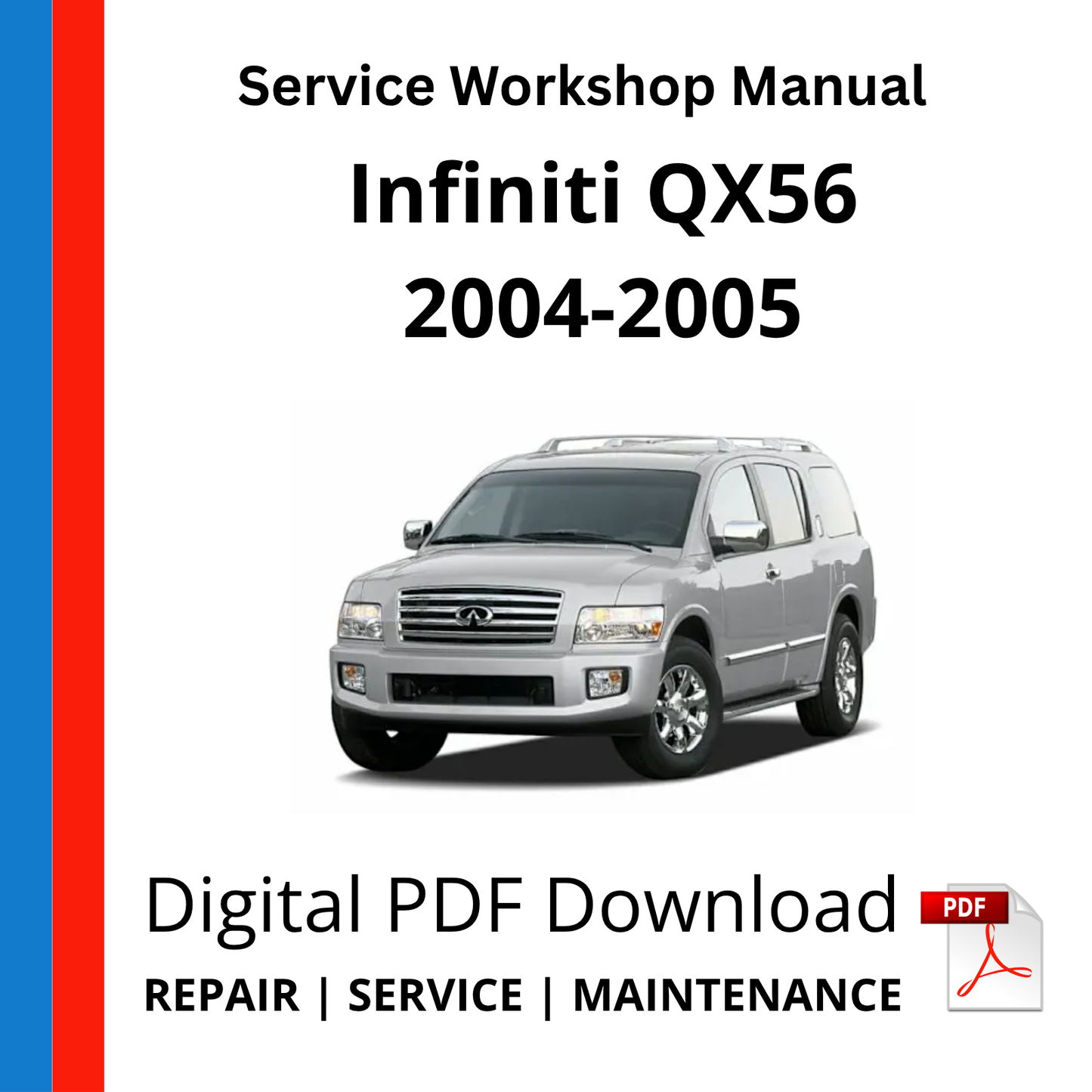 Infiniti QX56 JA60 2004-2005 Service Workshop Manual