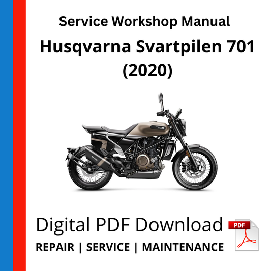 Husqvarna Svartpilen 701 (2020) Service Workshop Manual