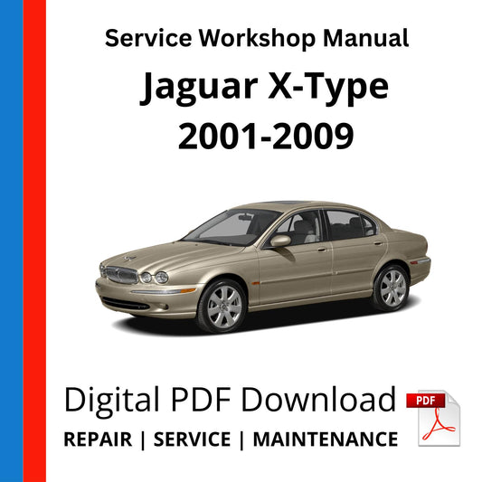 Jaguar X-Type 2001-2009 Service Workshop Manual