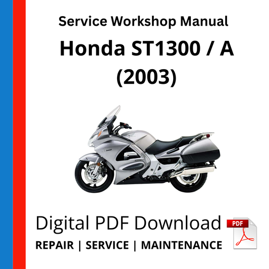 Honda ST1300 / A (2003) Service Workshop Manual