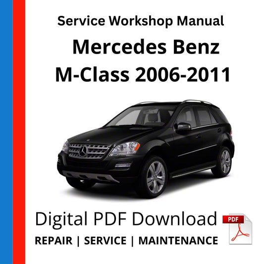 Mercedes Benz M Class W164 2006-2011 Service Workshop Manual
