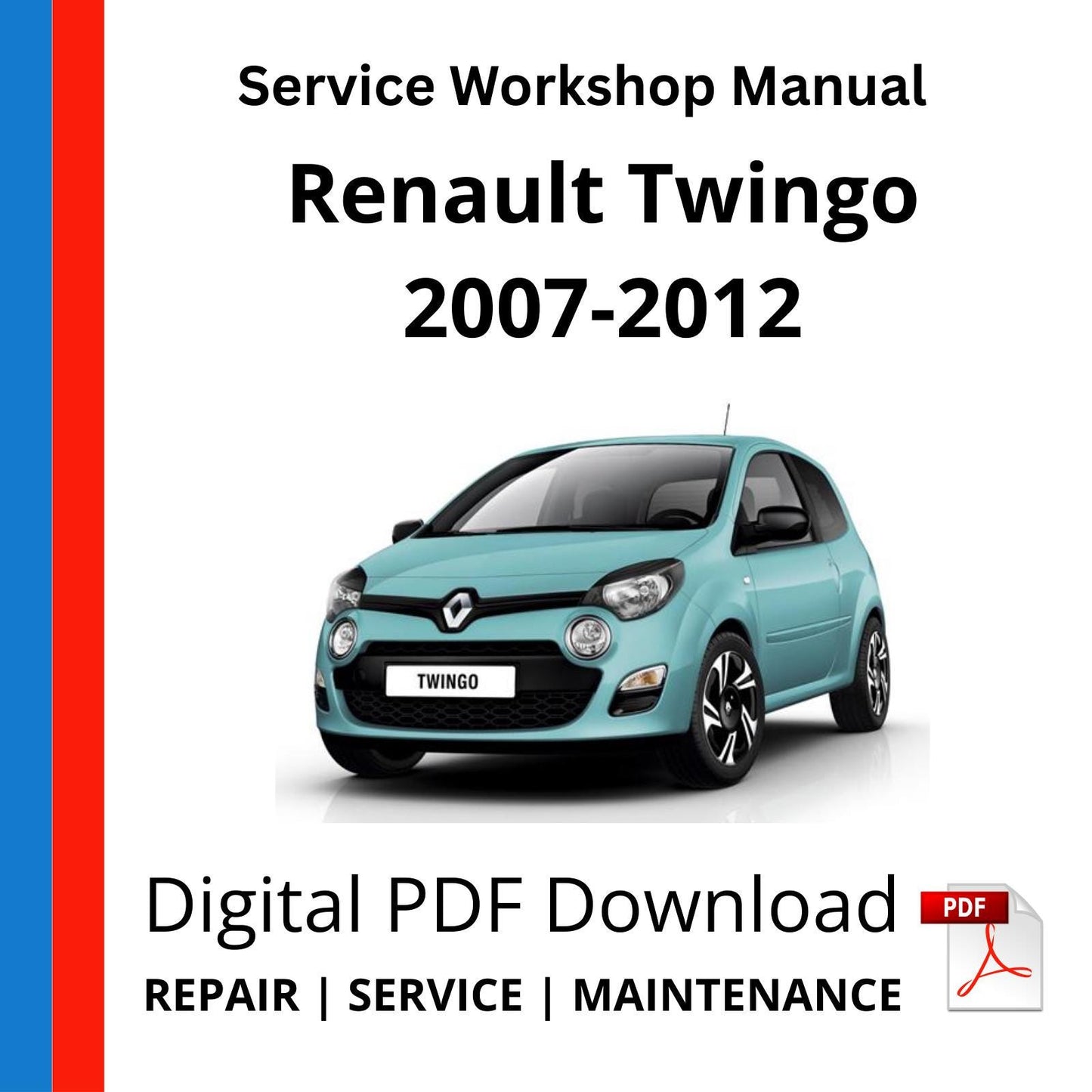 Renault Twingo 2007-2012 Service Workshop Manual