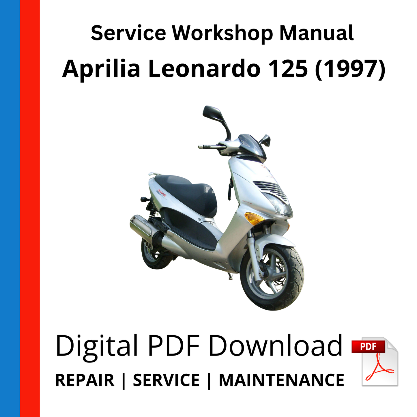 Aprilia Leonardo 125 (1997) Service Workshop Manual