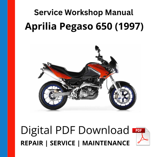 Aprilia Pegaso 650 (1997) Service Workshop Manual