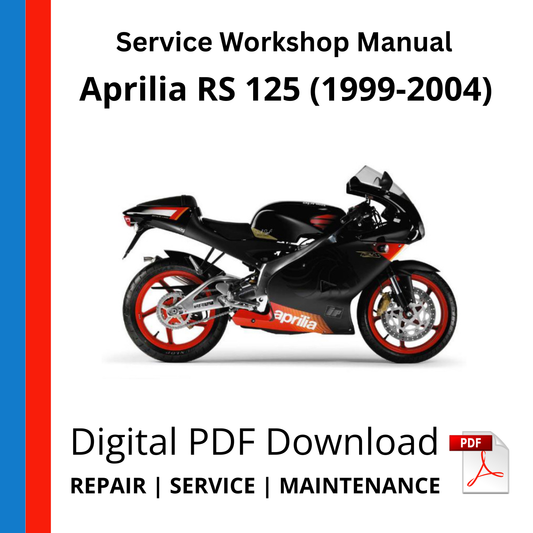 Aprilia RS 125 (1999-2004) Service Workshop Manual