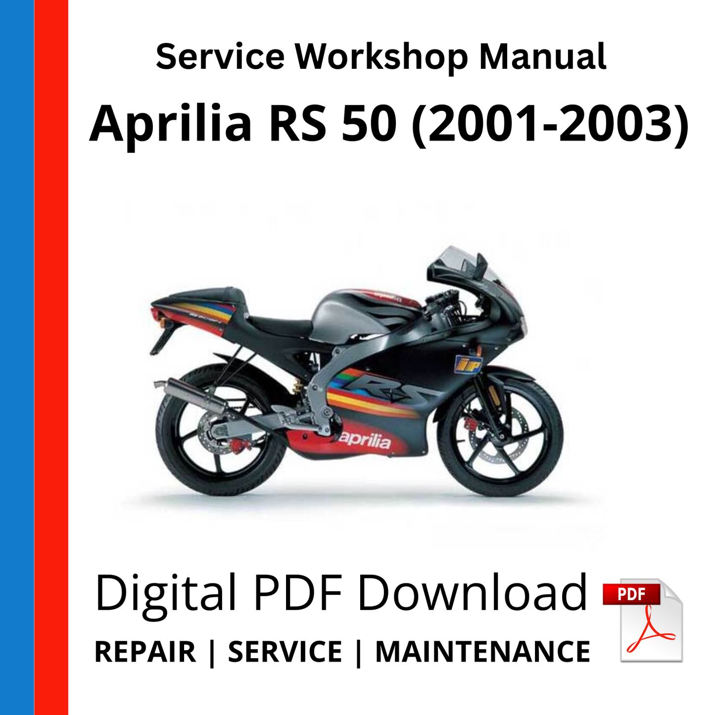 Aprilia RS 50 (2001-2003) Service Workshop Manual