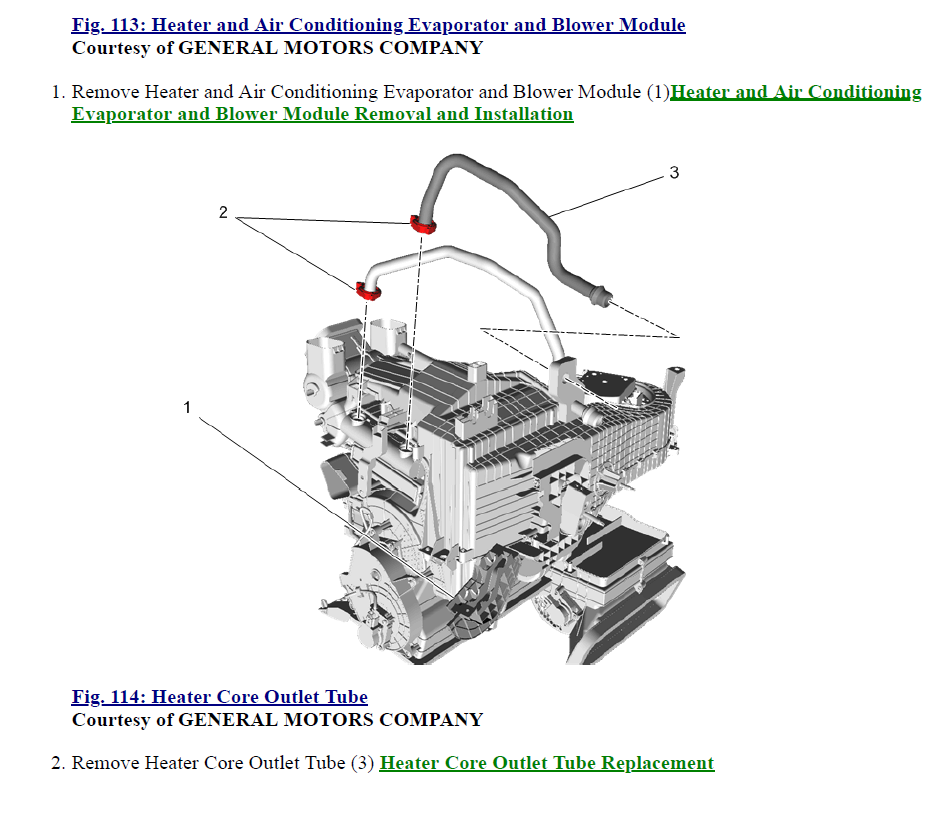 Cadillac SRX 2010-2012 Service Workshop Manual