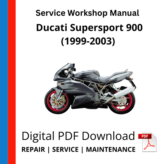 Ducati Supersport 900 SS (1999-2003) Service Workshop Manual