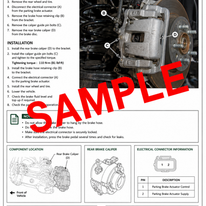 Land Rover Range Rover Evoque 2011-2016 Service Workshop Manual