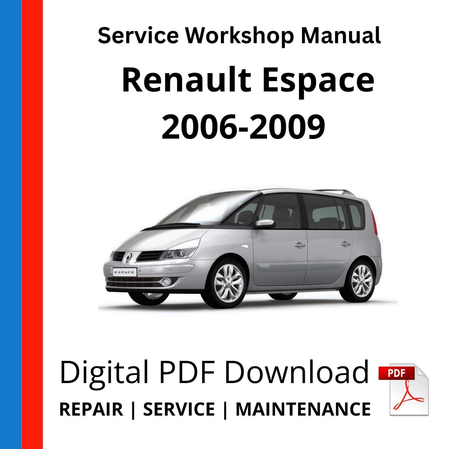 Renault Espace 2006-2009 Service Workshop Manual
