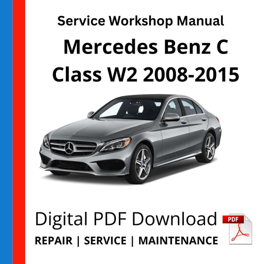 Mercedes Benz C Class W2 2008-2015 Service Workshop Manual