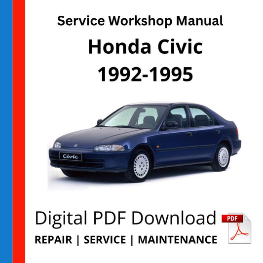 Honda Civic 1992-1995 Service Workshop Manual