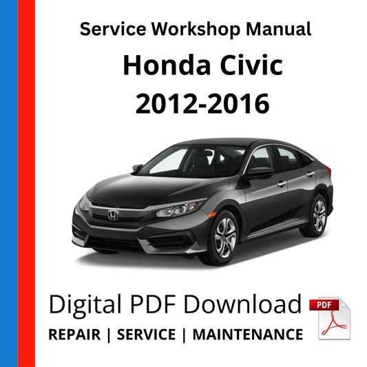 Honda Civic 2012-2016 Service Workshop Manual
