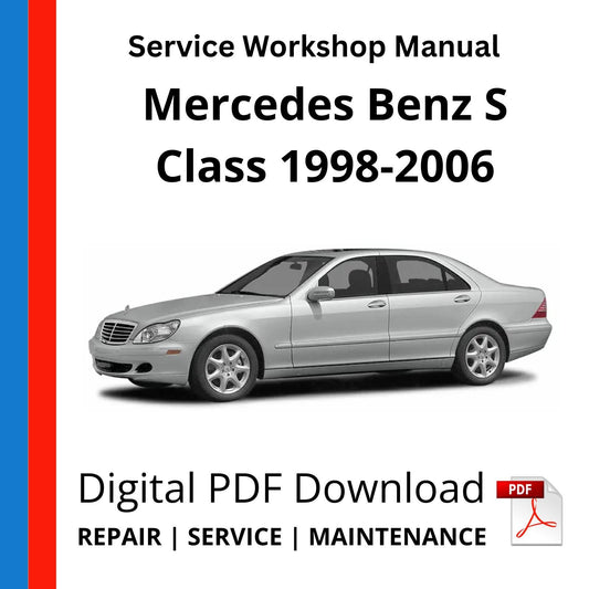 Mercedes Benz S Class 1998-2006 Service Workshop Manual