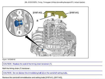 Peugeot 208 2012-2017 Service Workshop Manual