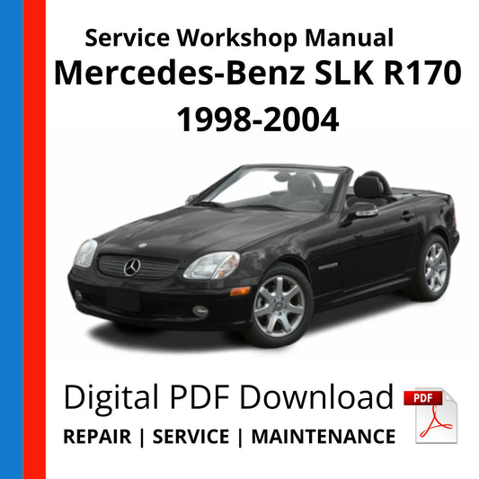 Mercedes Benz SLK 1998-2004 Service Workshop Manual