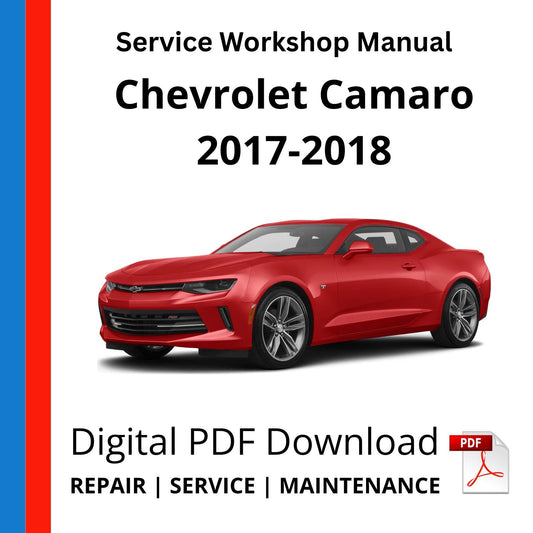 Chevrolet Camaro 2017-2018 Service Workshop Manual