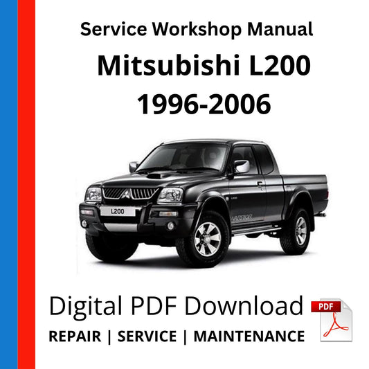 Mitsubishi L200 1996-2006 Service Workshop Manual