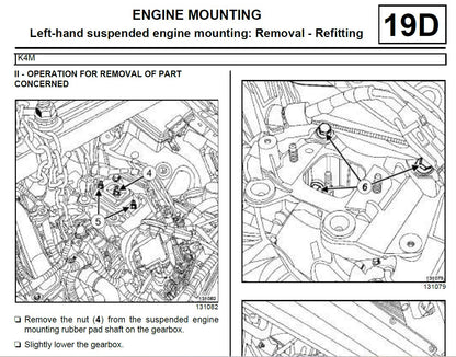 Renault Laguna 2009-2015 Service Workshop Manual
