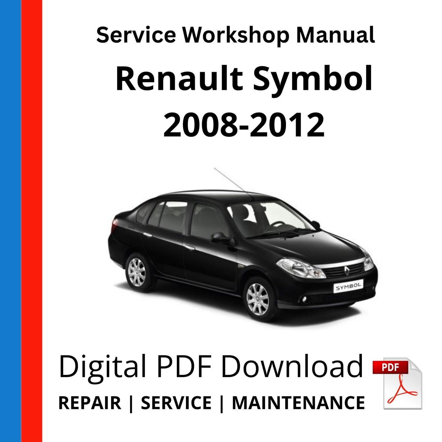 Renault Symbol Thalia 2008-2012 Service Workshop Manual