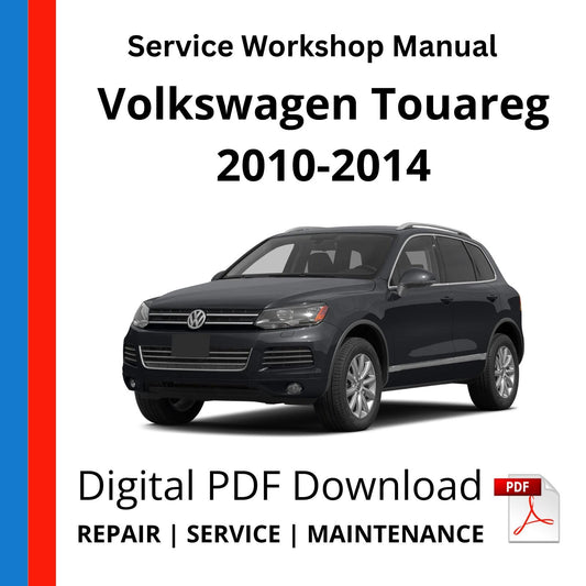 Volkswagen Touareg 2010-2014 Service Workshop Manual