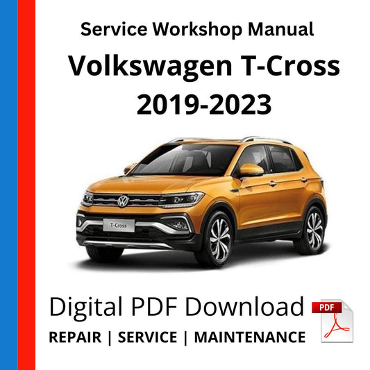 Volkswagen T-Cross 2019-2023 Service Workshop Manual