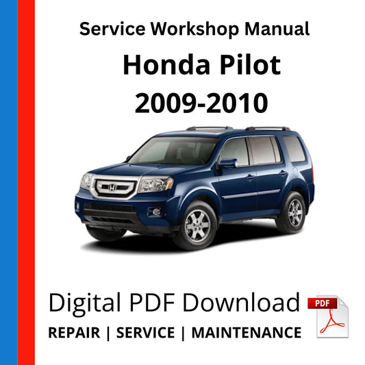 Honda Pilot 2009-2010 Service Workshop Manual