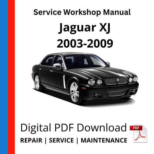 Jaguar XJ 2003-2009 Service Workshop Manual