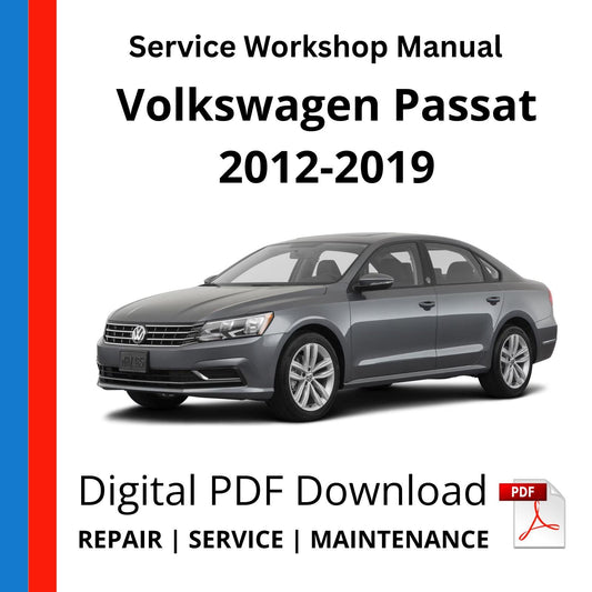 Volkswagen Passat 2012-2019 Service Workshop Manual