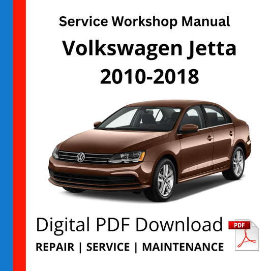 Volkswagen Jetta 2010-2018 Service Workshop Manual