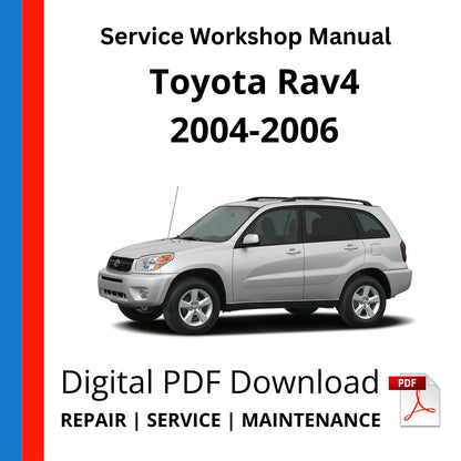 Toyota Rav4 2004-2006 Service Workshop Manual