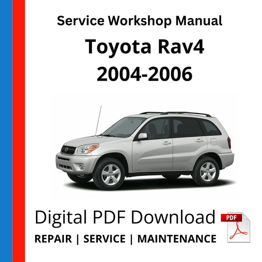 Toyota Rav4 2004-2006 Service Workshop Manual