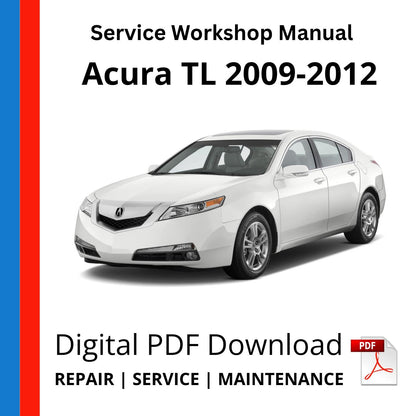 Acura TL 2009-2012 Service Workshop Manual